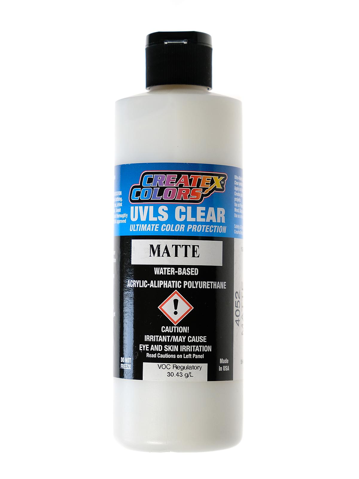 UVLS Clear Color Protection matte 8 oz. bottle