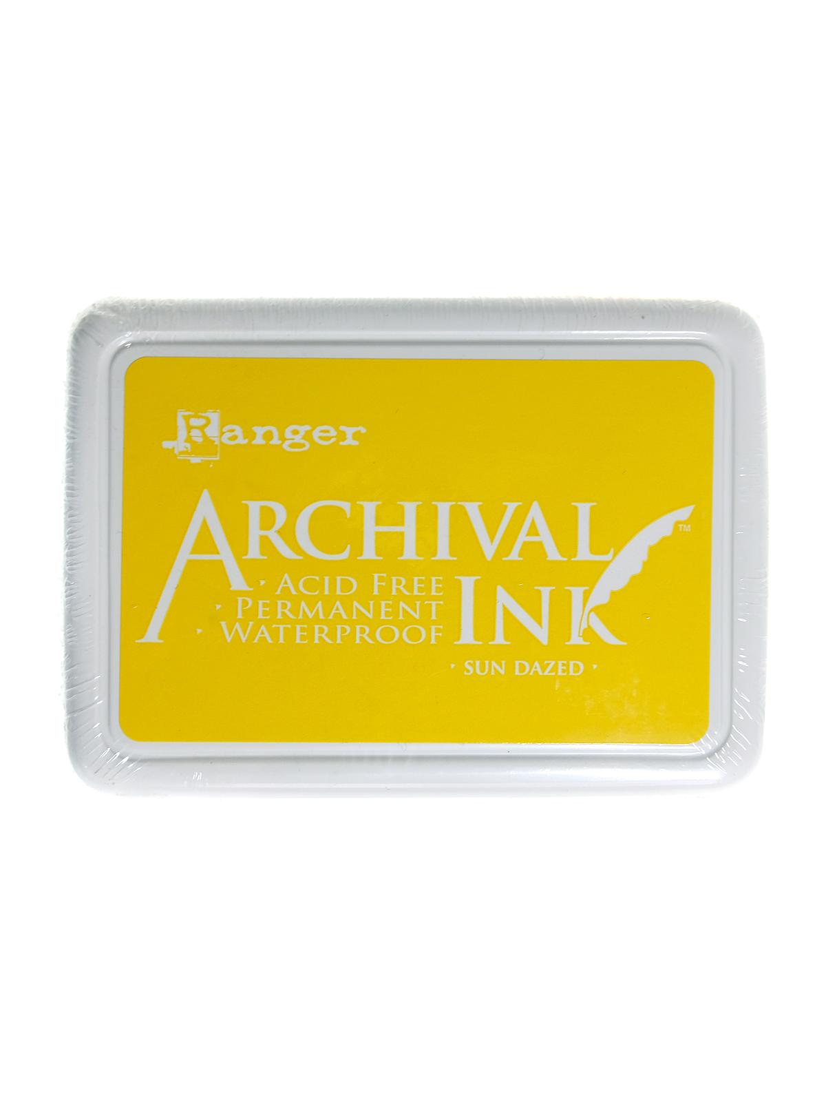 Archival Ink sun dazed 2 1 2 in. x 3 3 4 in. pad