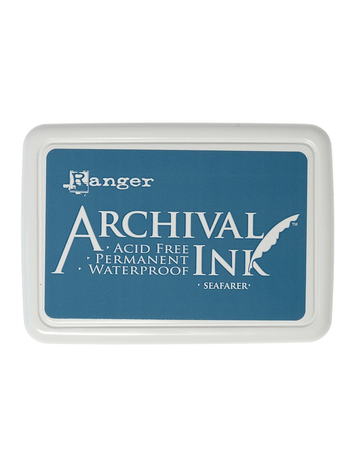 Archival Ink seafarer 2 1 2 in. x 3 3 4 in. pad