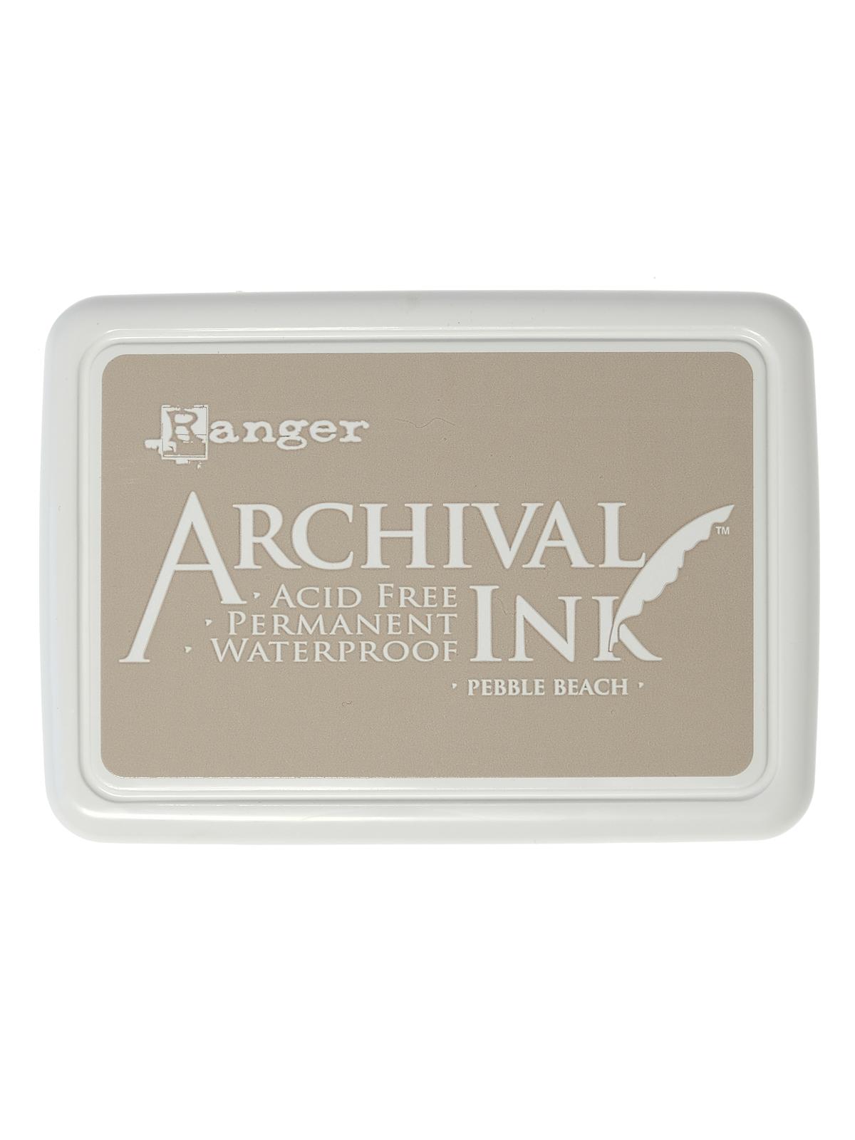 Archival Ink pebble beach 2 1 2 in. x 3 3 4 in. pad