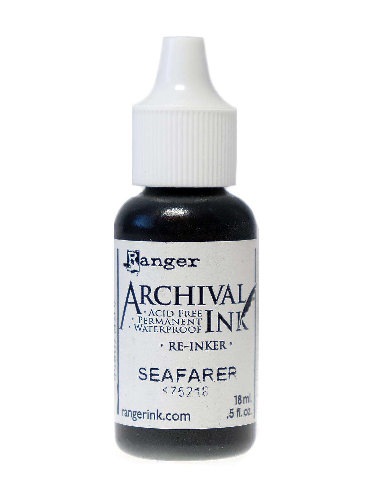 Archival Ink seafarer 0.5 oz. re-inker bottle