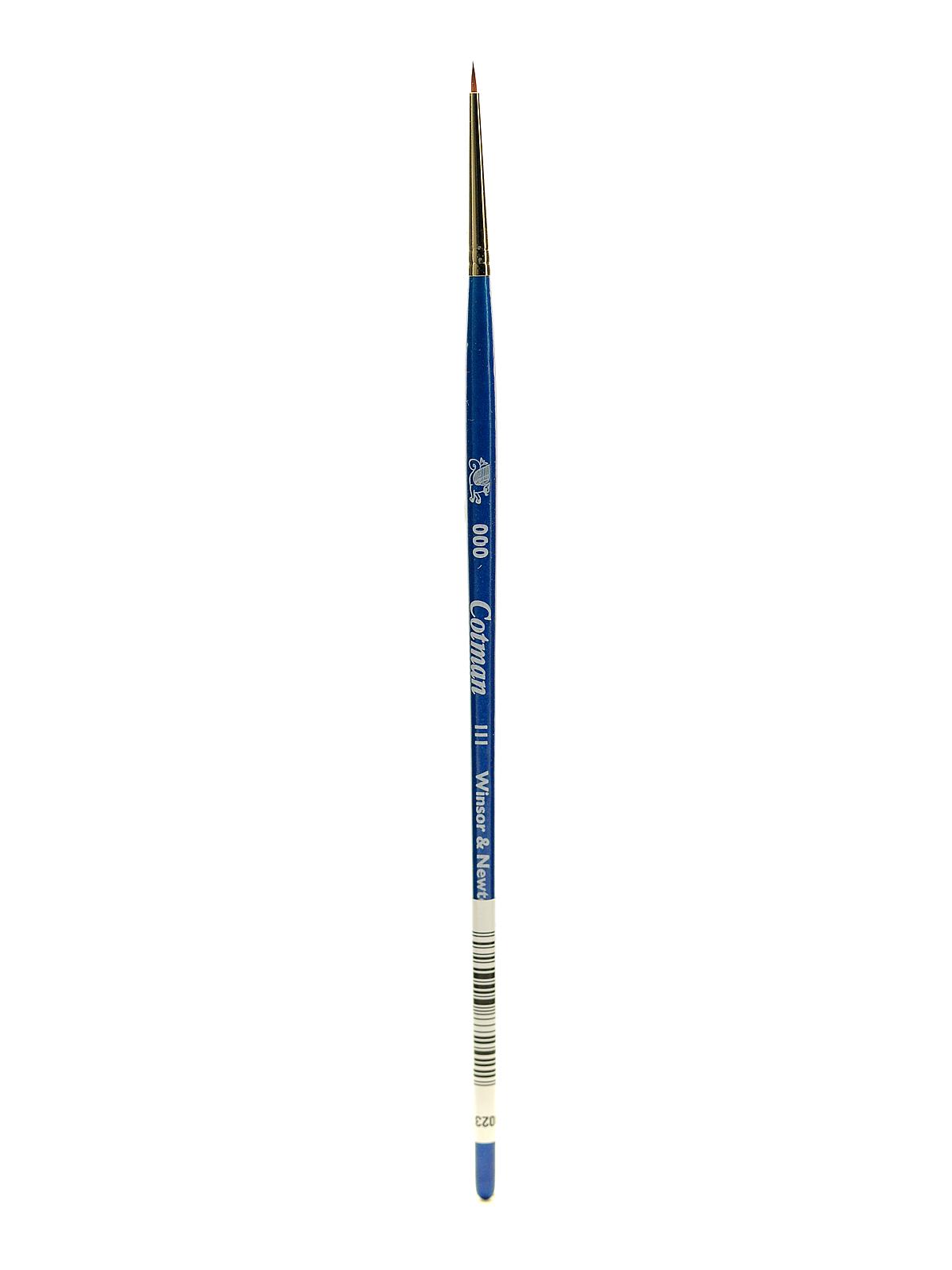 Cotman Water Colour Brushes 3 0 round 111