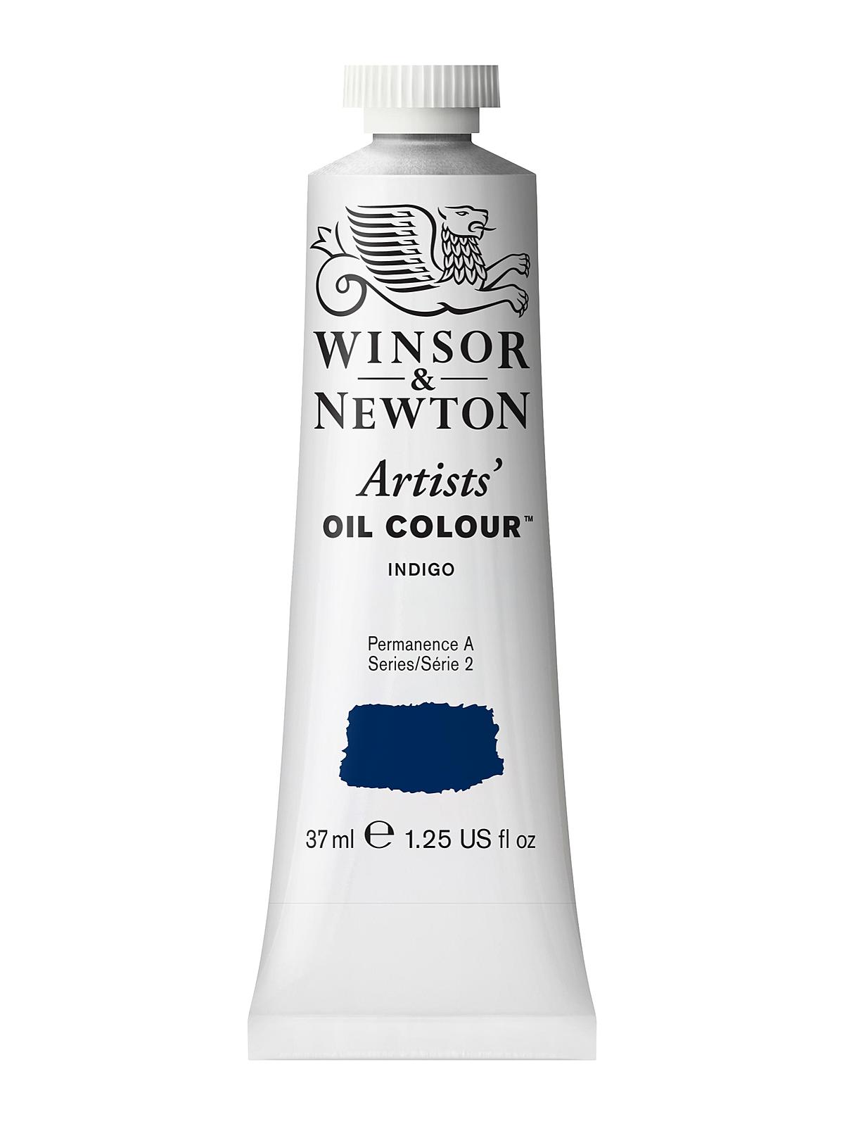 Artists' Oil Colours indigo 322 37 ml