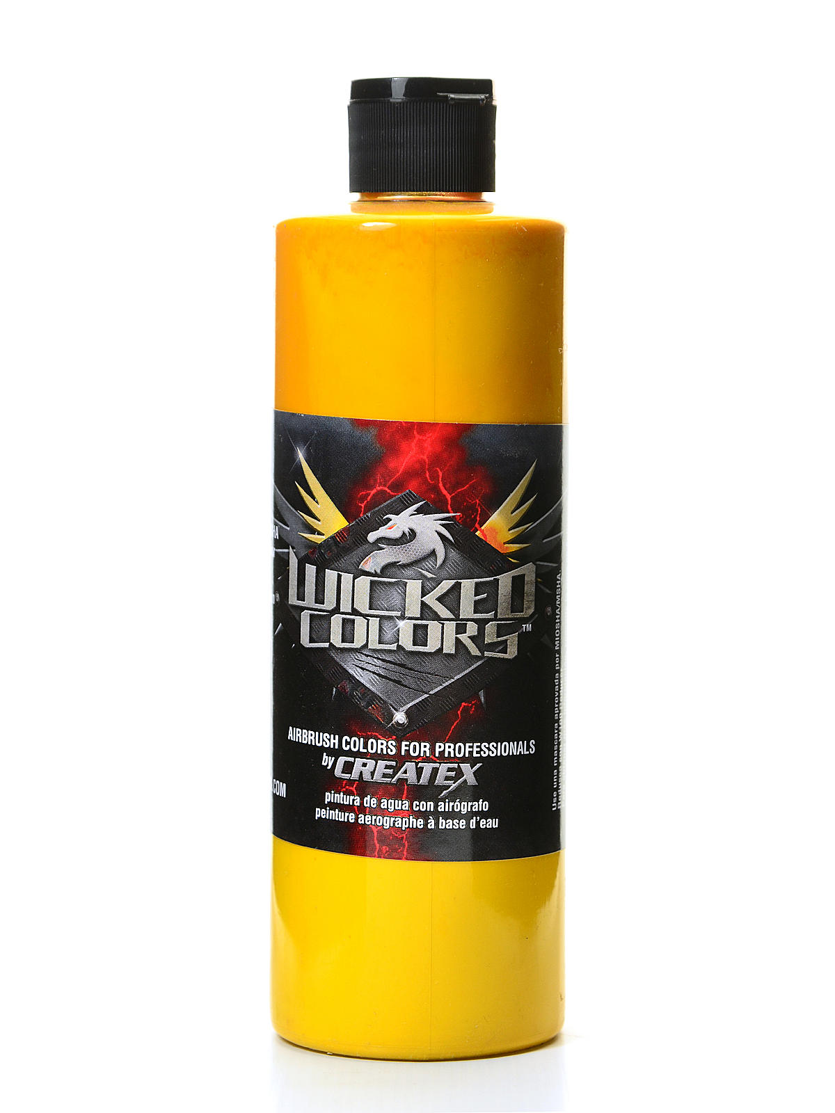 Wicked Colors golden yellow 16 oz.