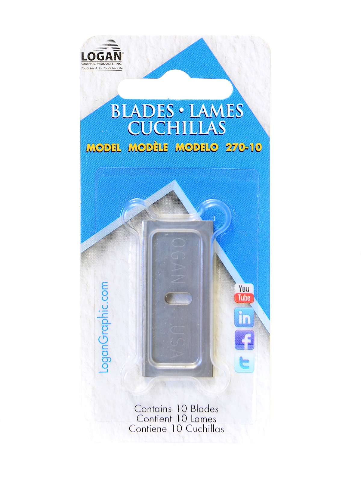 Mat Cutter Blades pack of 10 no. 270