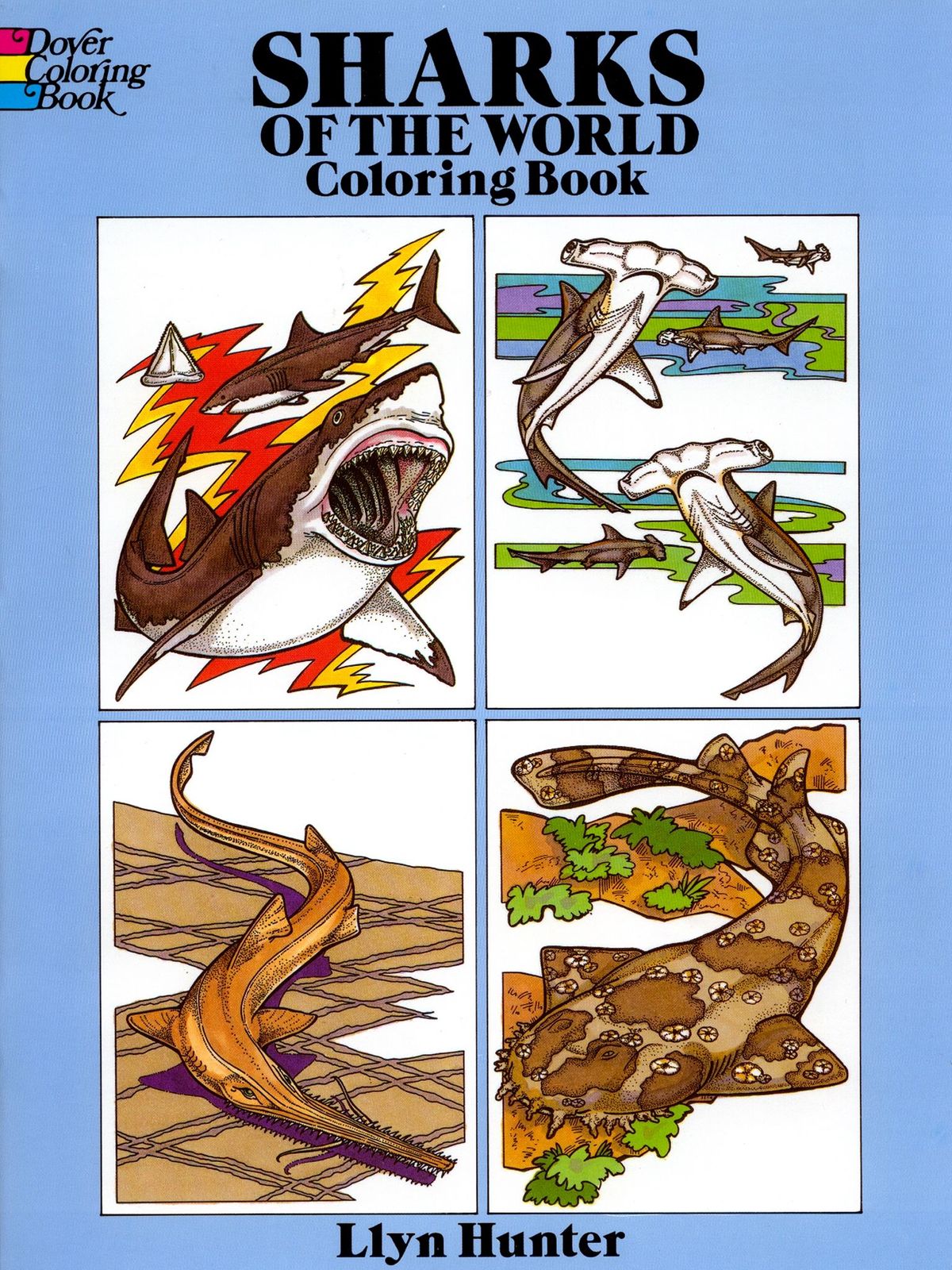 Sharks of the World Coloring Book Sharks of the World Coloring Book