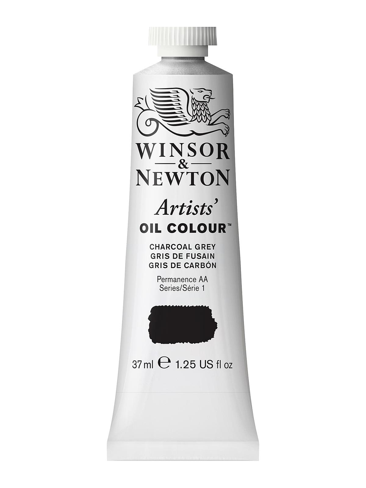 Artists' Oil Colours charcoal gray 142 37 ml