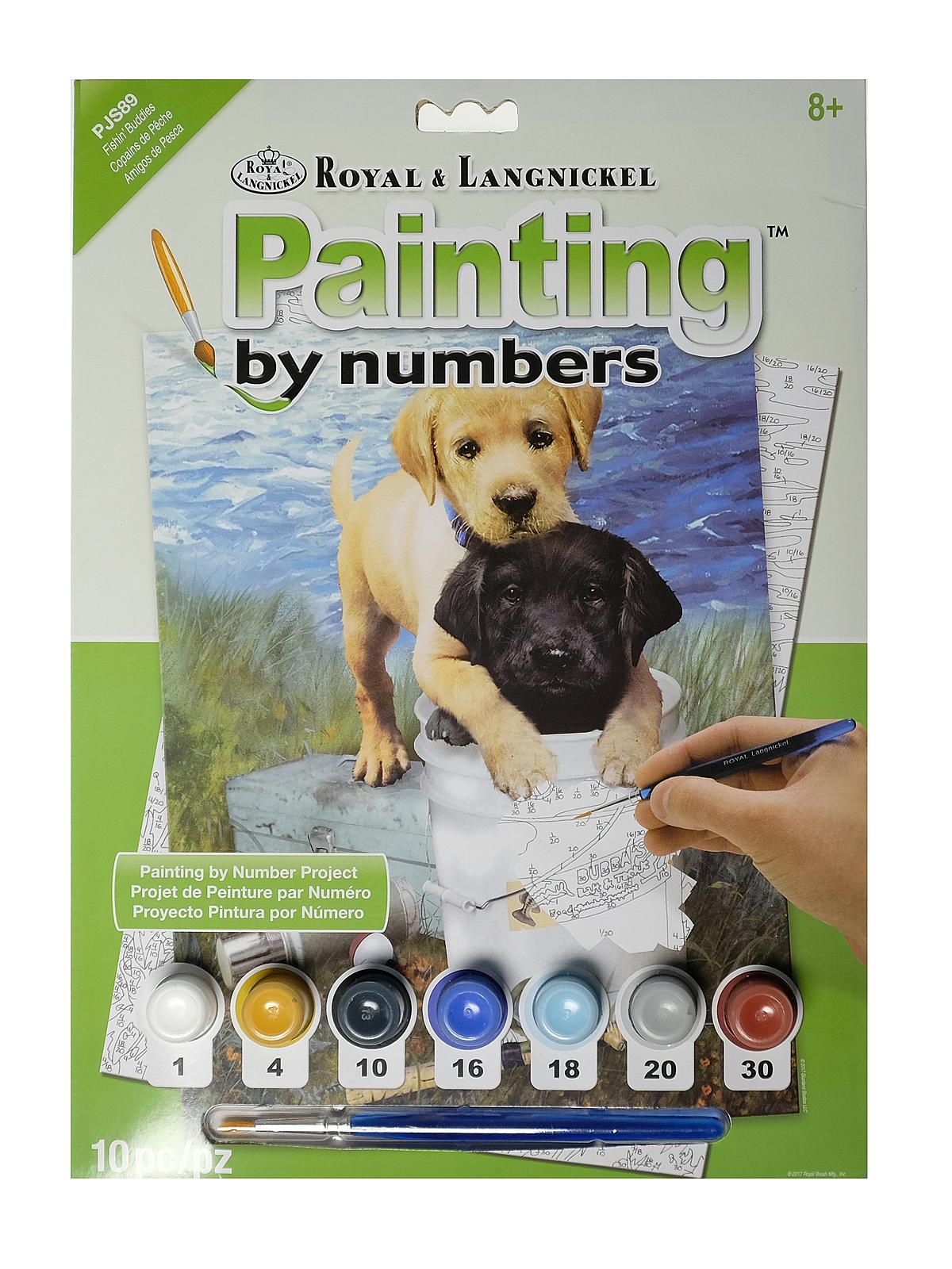 Painting By Number Junior small Fishin' Buddies