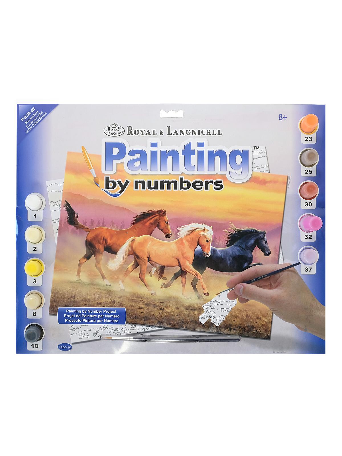 Painting By Number Junior large Gone With Wind