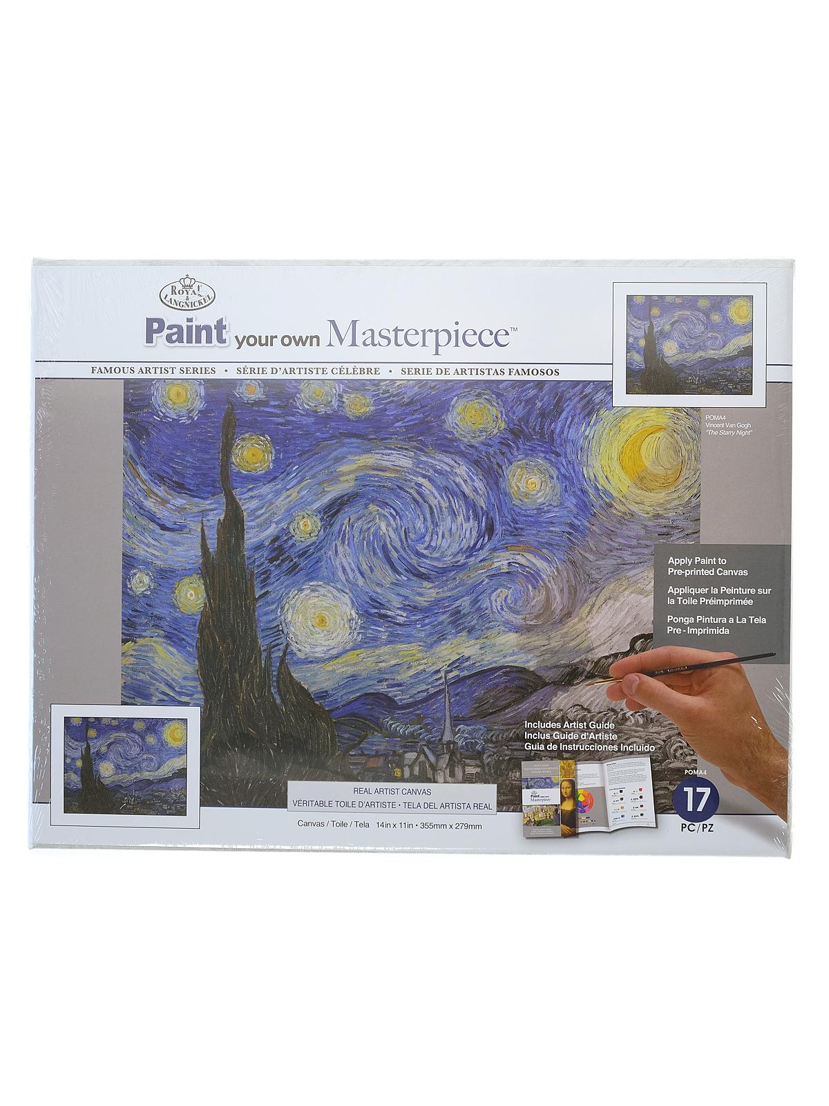 Paint your own Masterpiece starry night