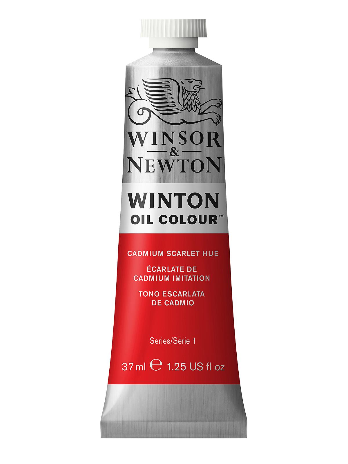 Winton Oil Colours 37 ml cadmium scarlet hue 107