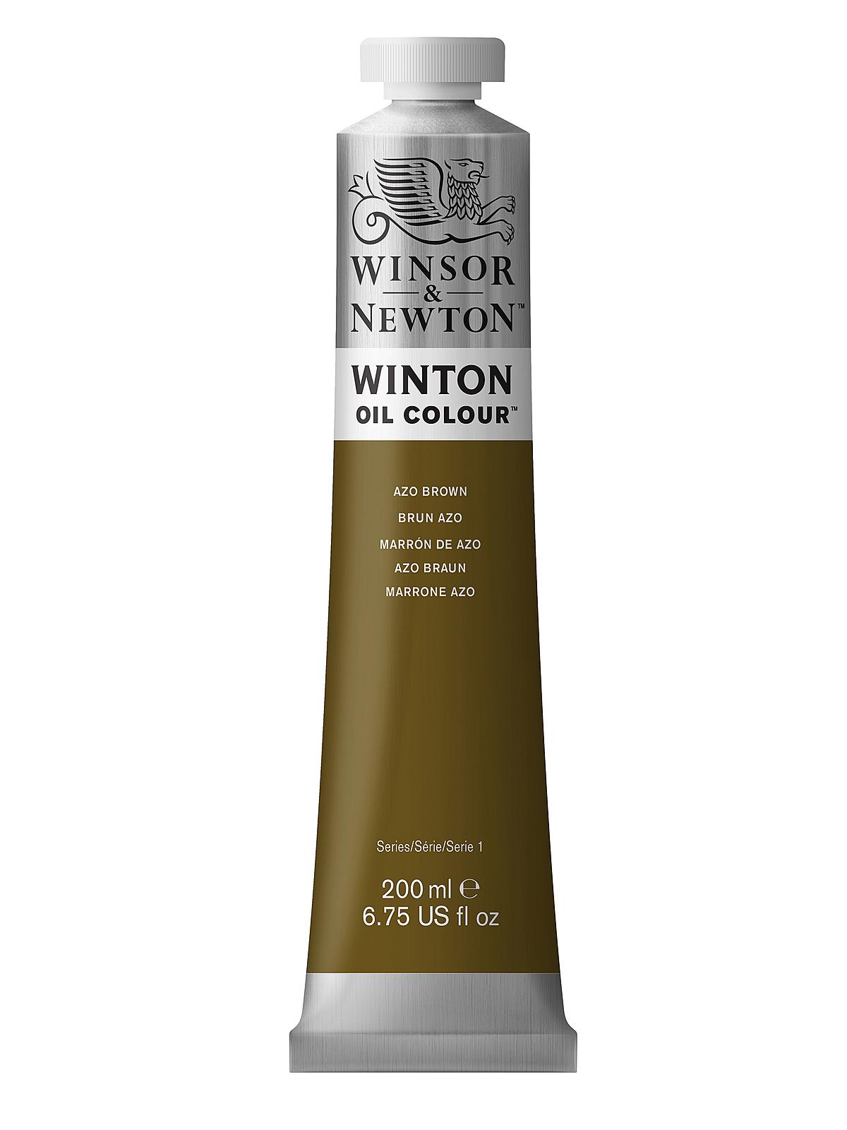 Winton Oil Colours 200 ml azo brown 389