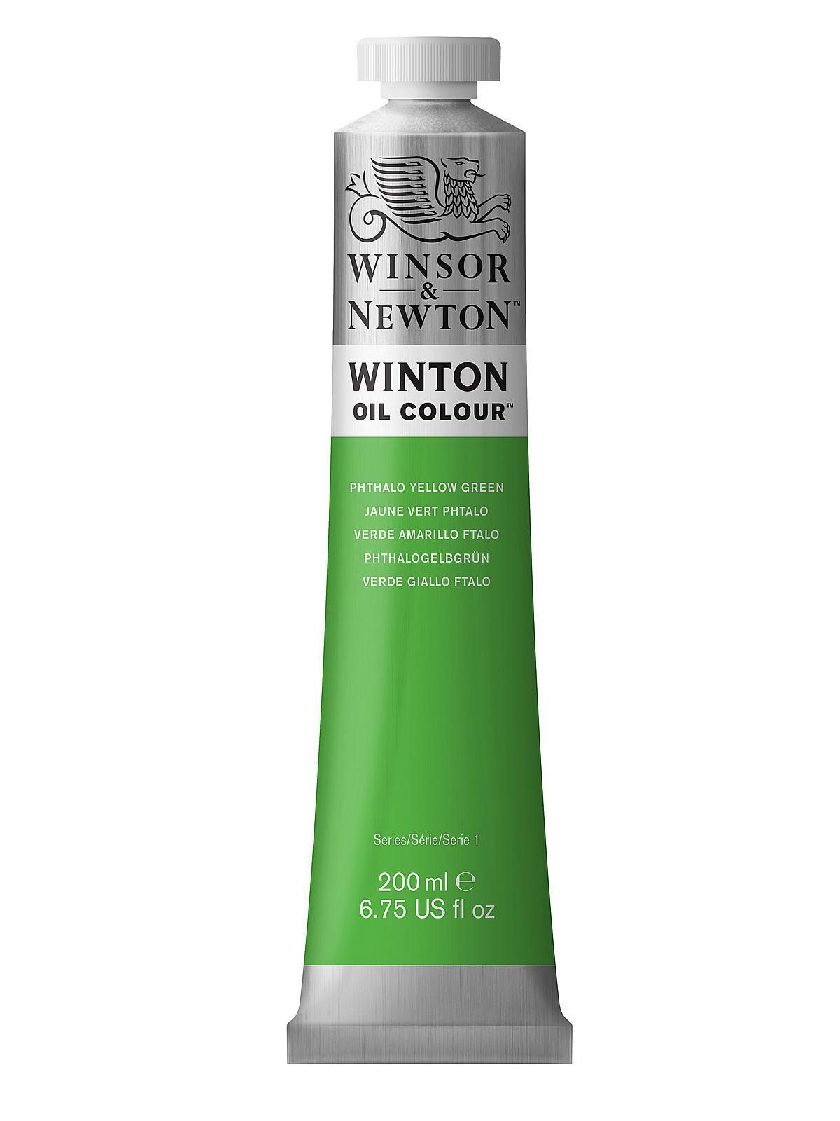 Winton Oil Colours 200 ml Phthalo yellow green 403