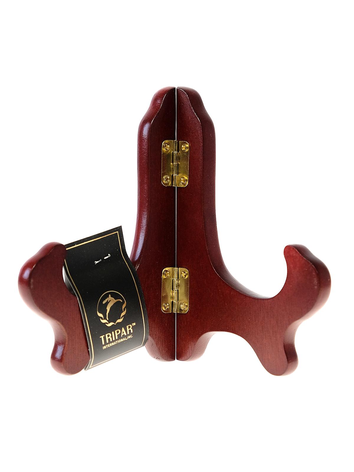 Small Wooden Display Easels rosewood 5 in. each