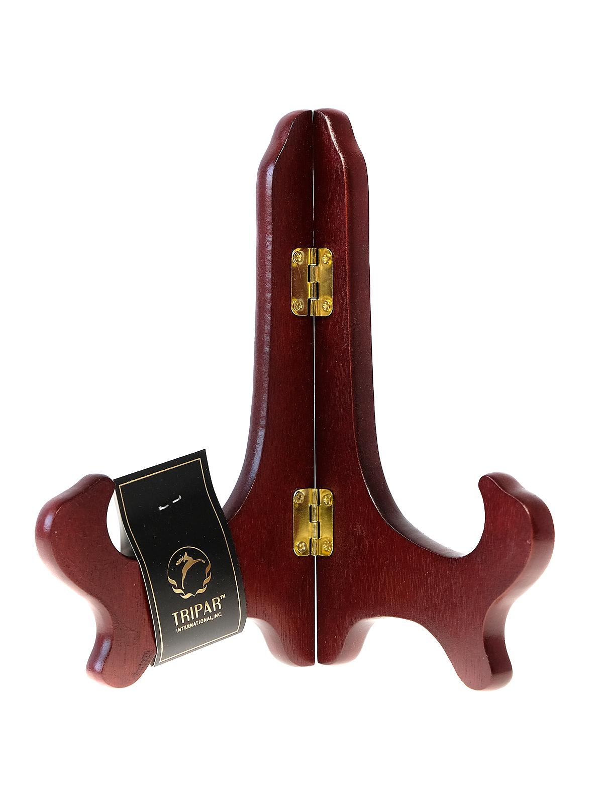 Small Wooden Display Easels rosewood 7 in. each