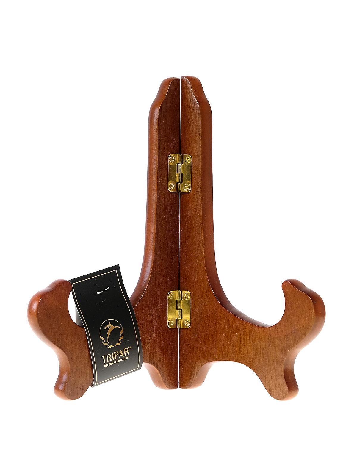 Small Wooden Display Easels walnut 7 in. each