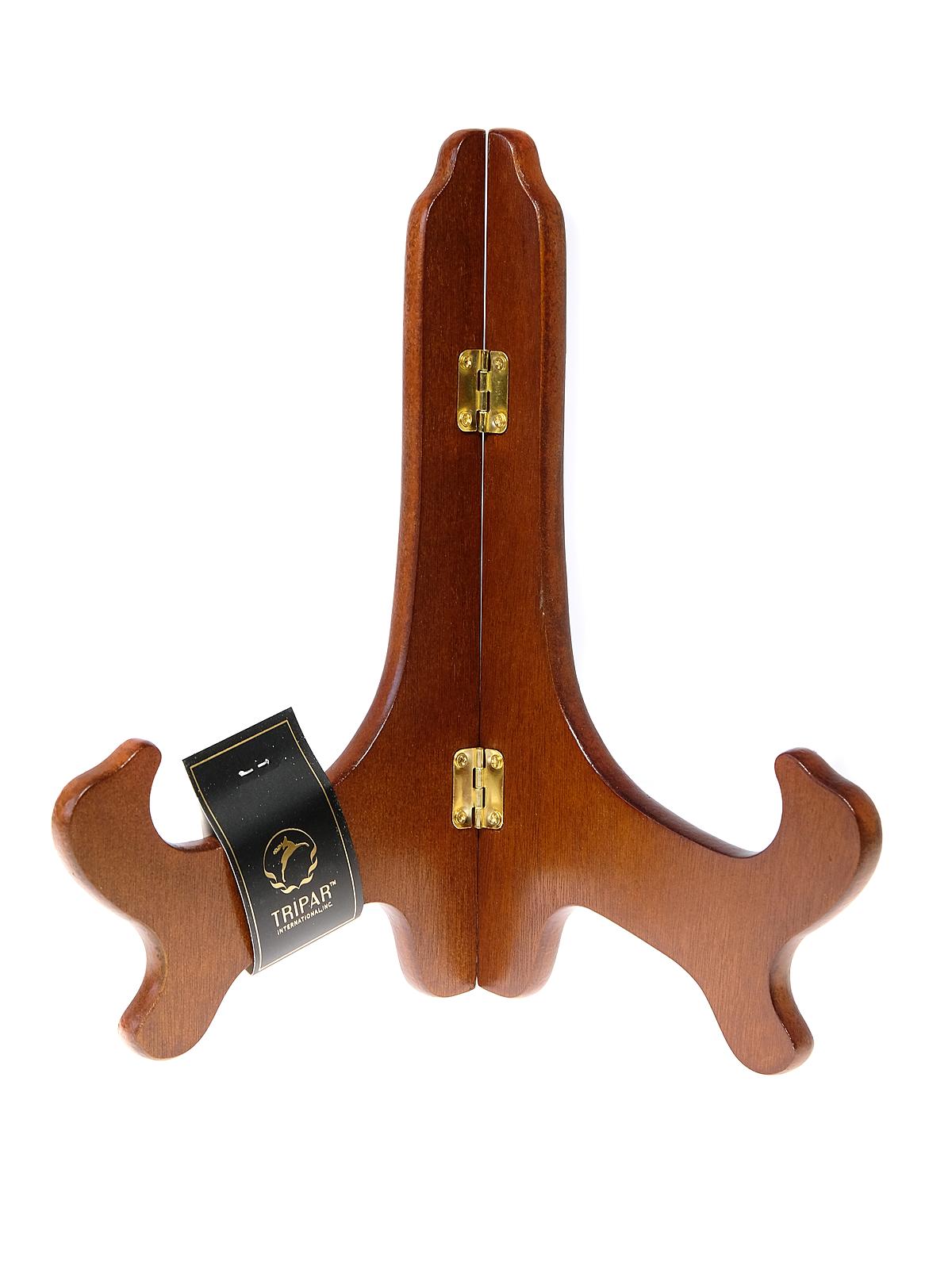 Small Wooden Display Easels walnut 9 in. each