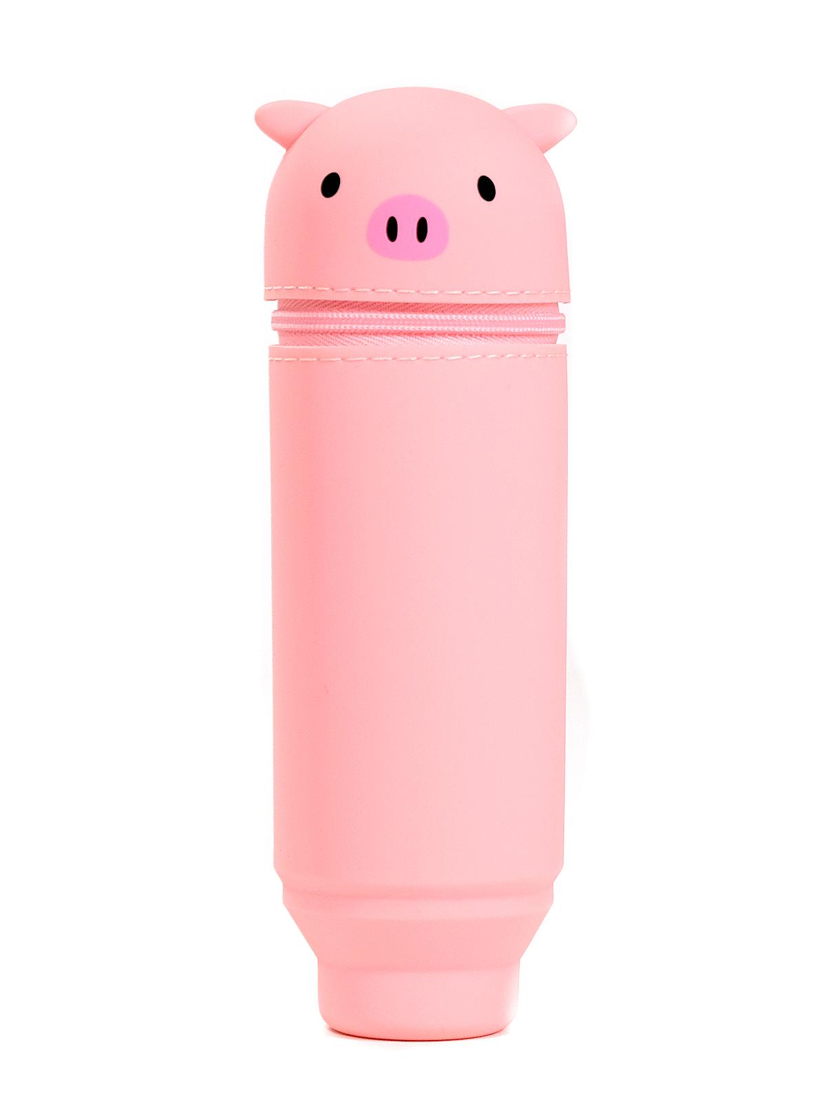 Stand-Up Pen Cases Pig