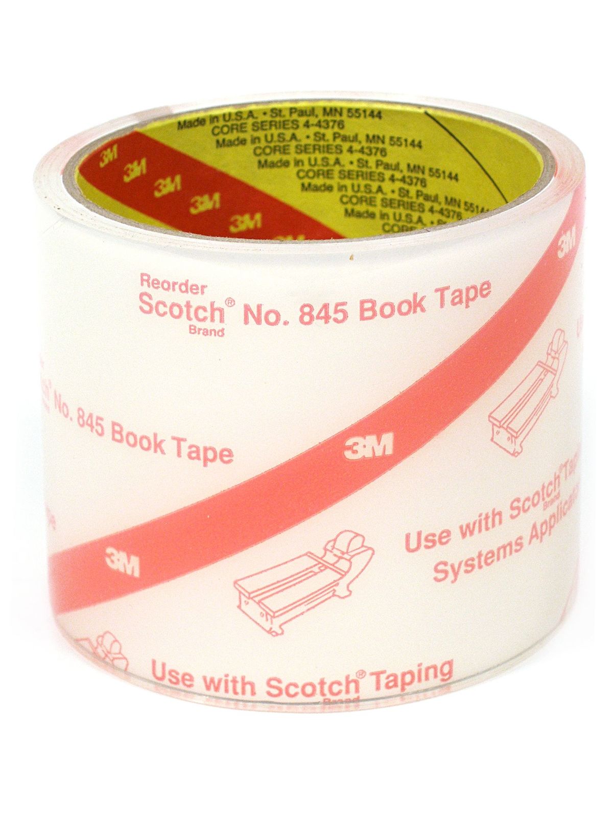 Scotch Book Tape 845 3 In. X 15 Yd. Roll