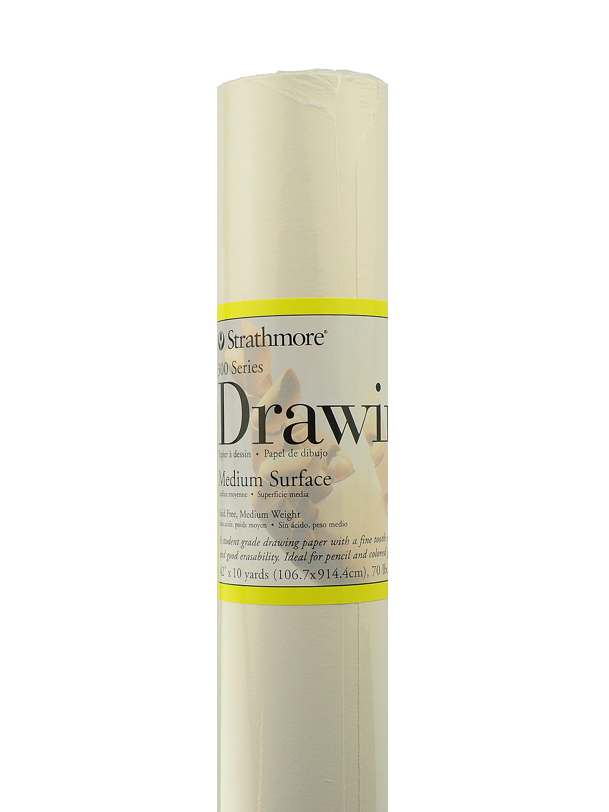 Drawing Paper Rolls 70 lb. 42 in. x 10 yd.