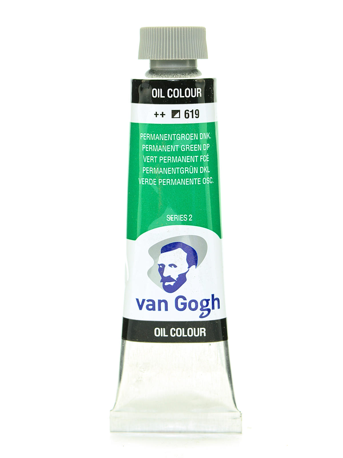 Oil Color permanent green deep 40 ml (1.35 oz)