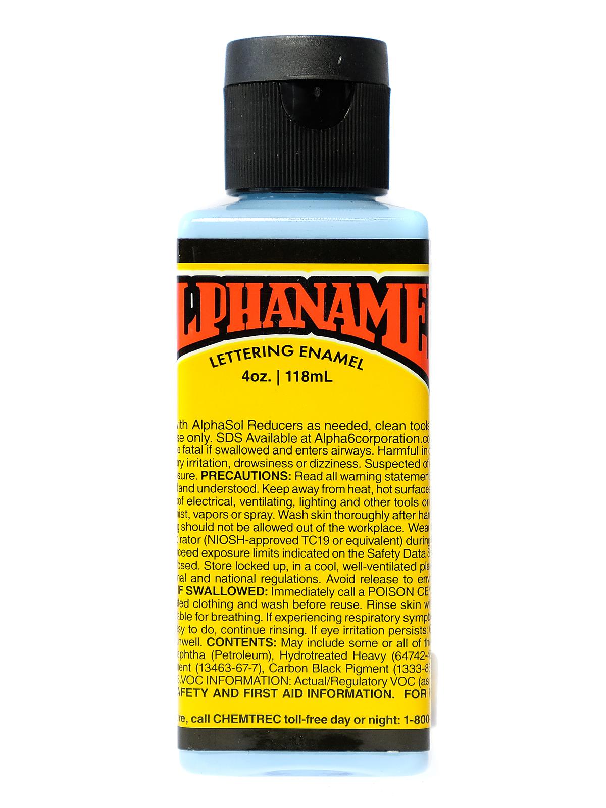 Alphanamel Lettering Enamel blueberry sherbert 4 oz.