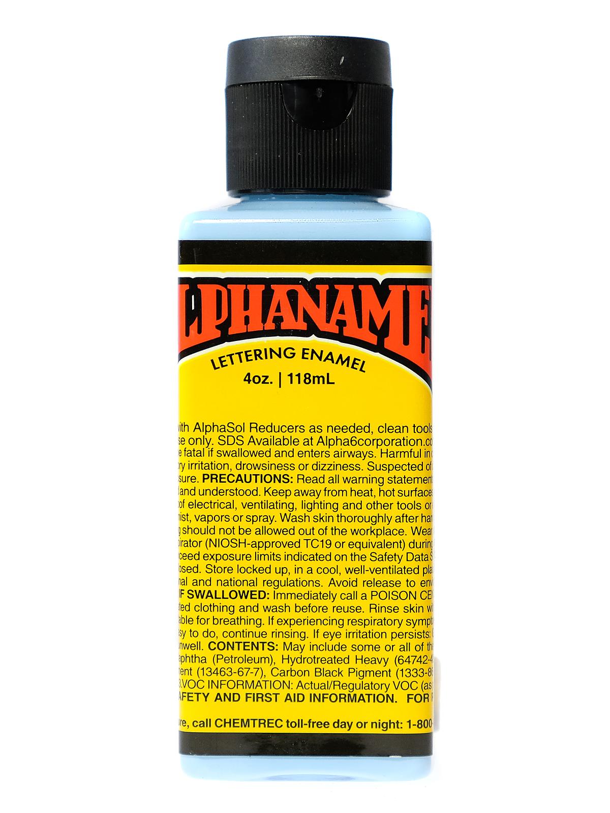 Alphanamel Lettering Enamel Blueberry Sherbert 4 Oz.