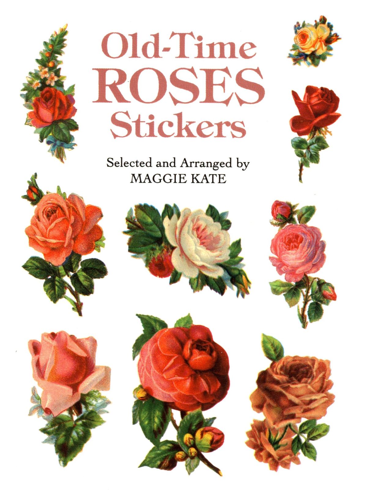 Old-Time Roses Stickers Old-Time Roses Stickers