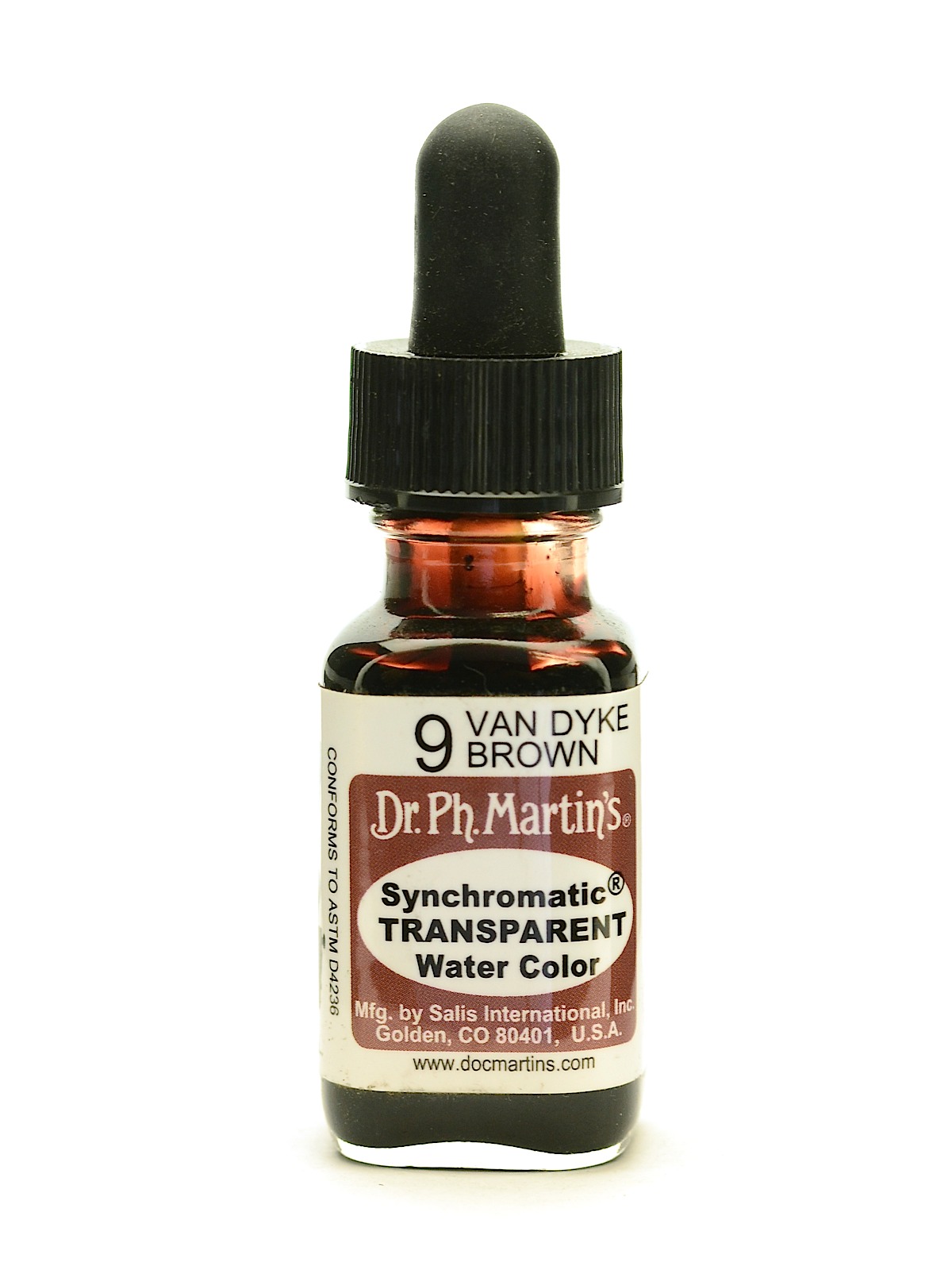 Synchromatic Transparent Watercolors 1 2 oz. van dyke brown