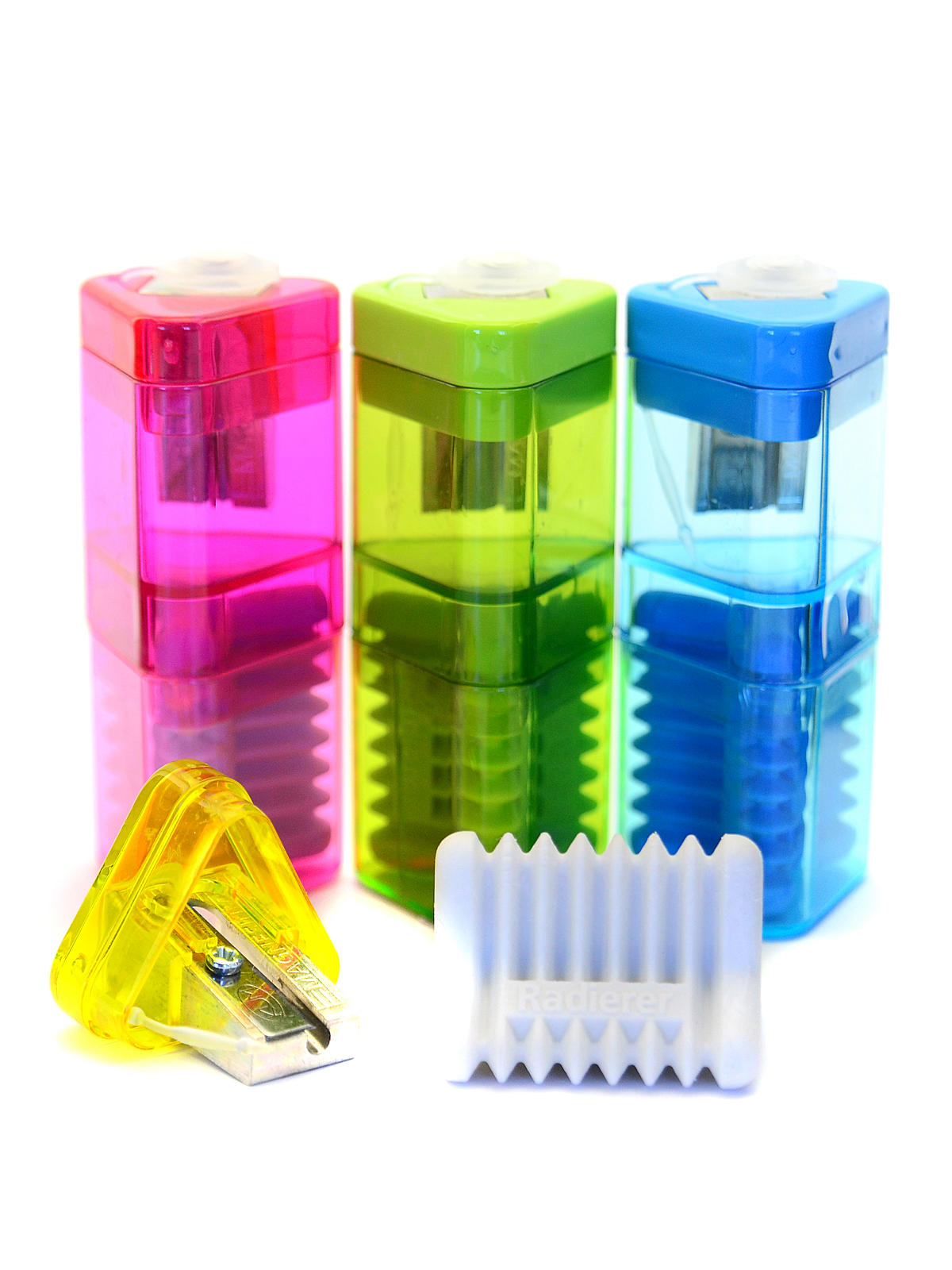 Correc-Tri Sharpener and Eraser each random