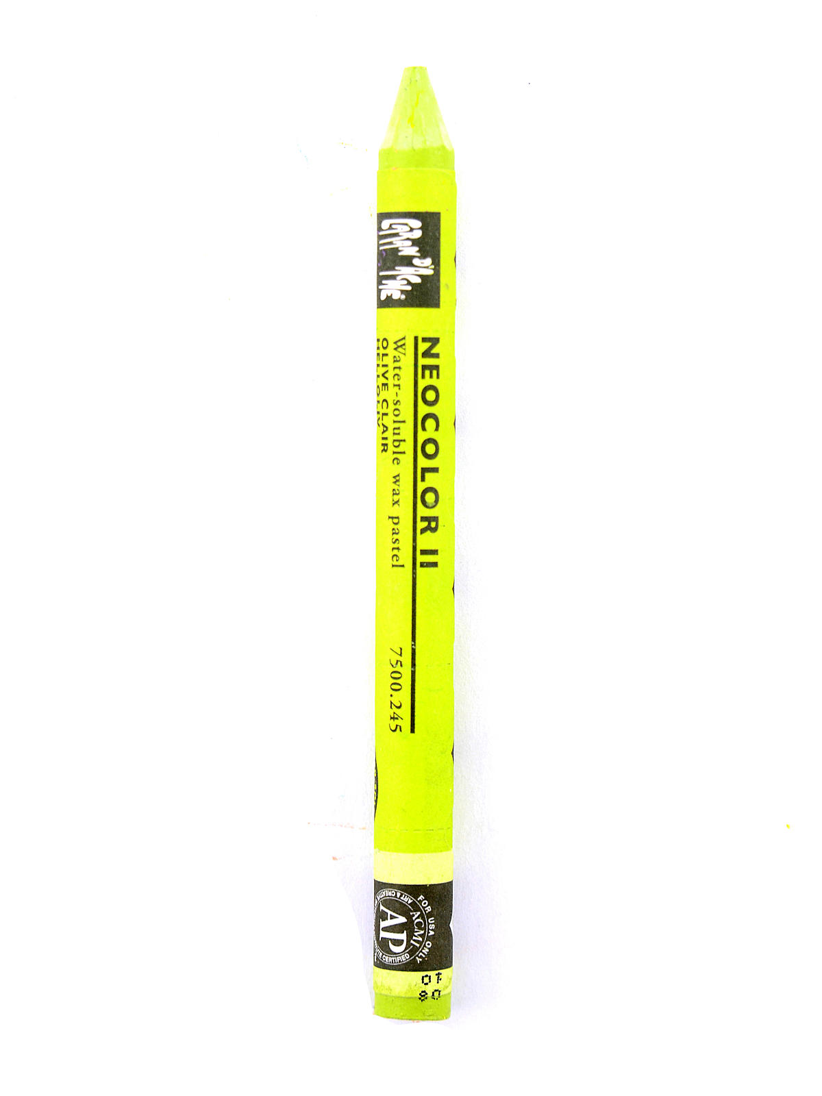 Neocolor II Aquarelle Water Soluble Wax Pastels light olive