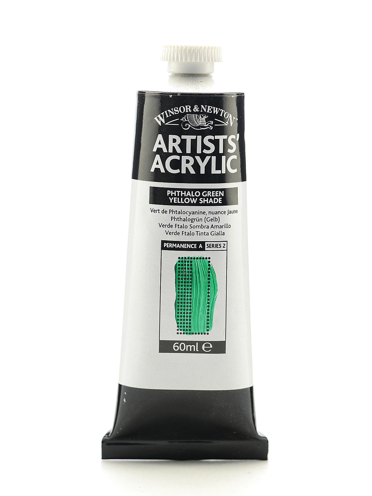 Professional Acrylic Colours phthalo green yellow shade 60 ml 521