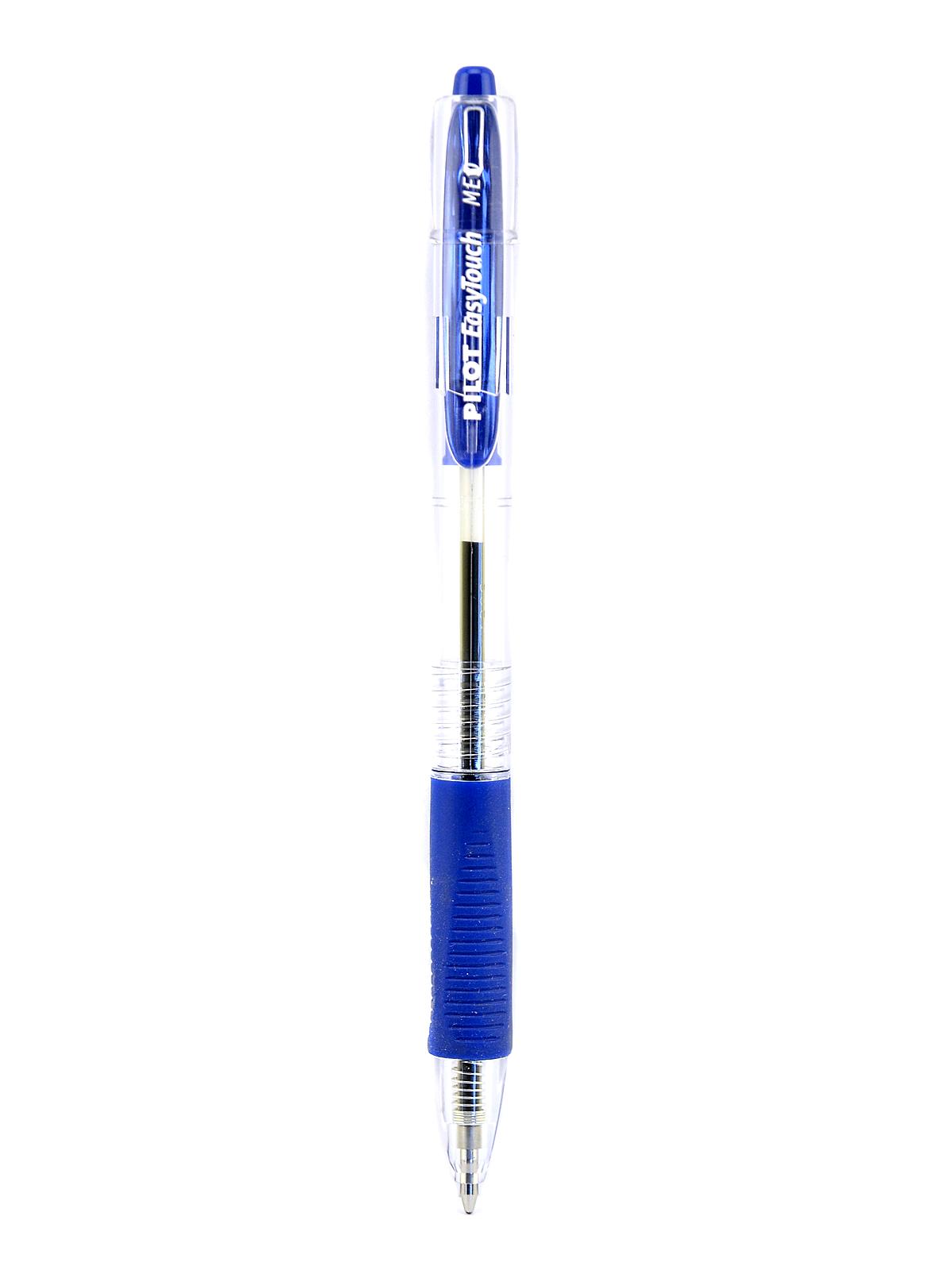 Easy Touch Retractable Ball Point Pen blue