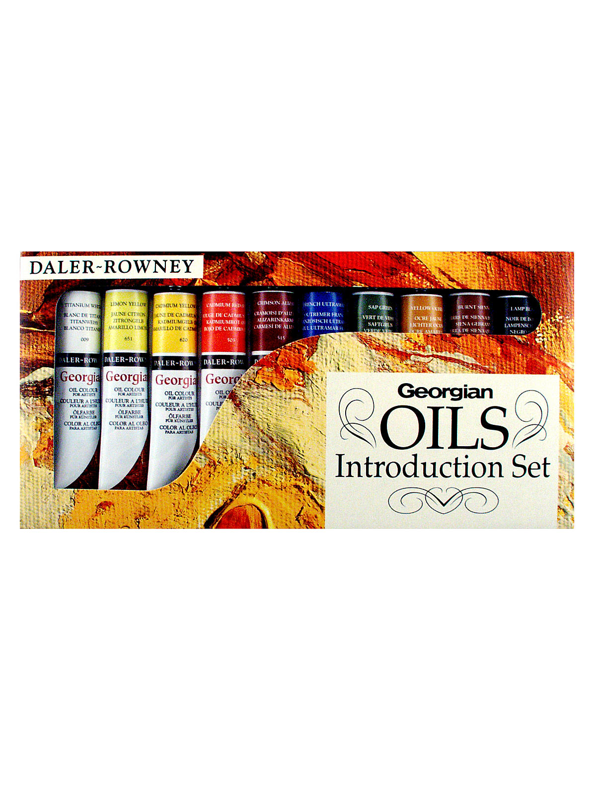 Introduction To Georgian Oil Set set of 10