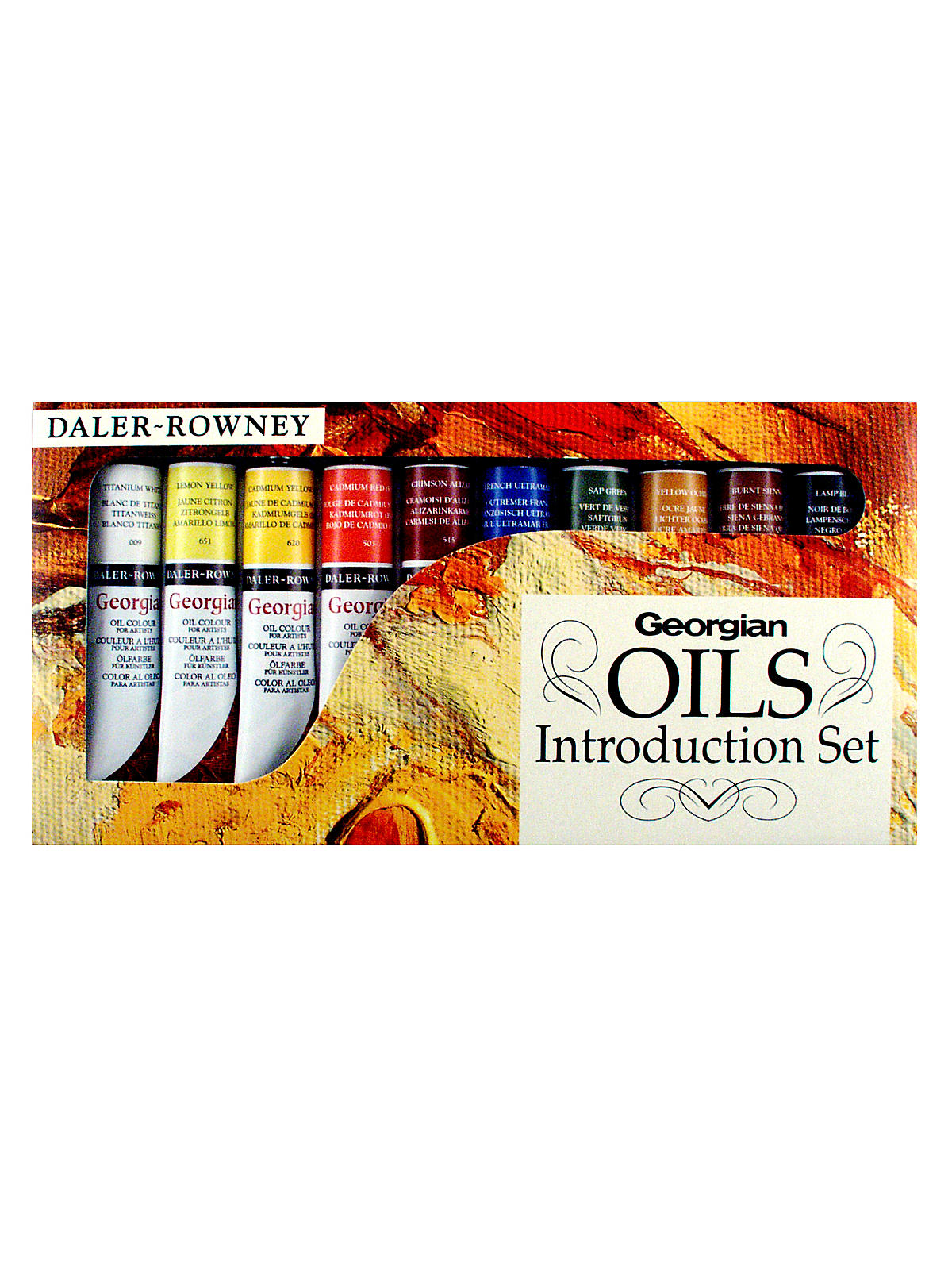 Introduction To Georgian Oil Set Set Of 10