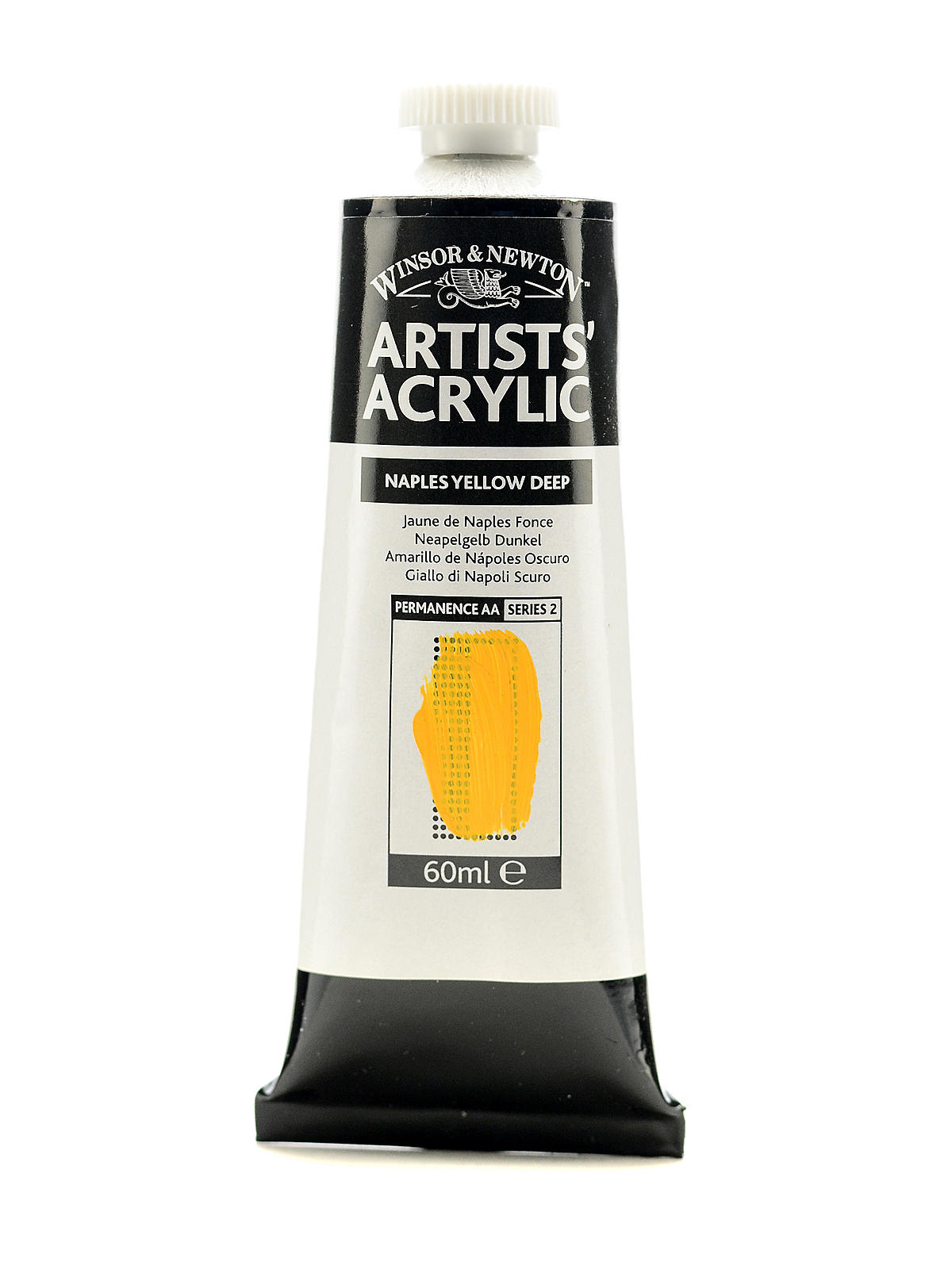 Professional Acrylic Colours Naples yellow deep 60 ml 425