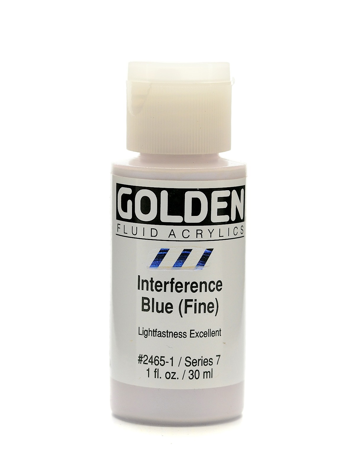 Fluid Acrylics interference blue fine 1 oz.