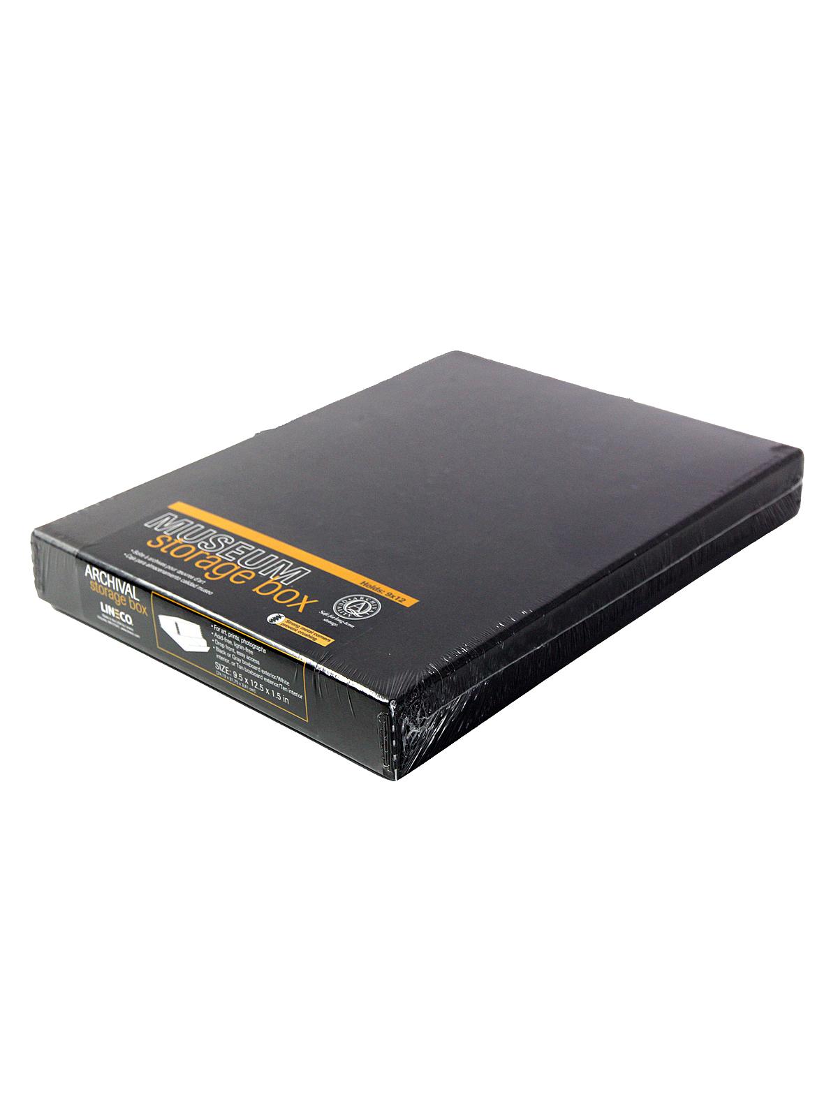 Drop-Front Storage Boxes black 9 in. x 12 in. x 1 1 2 in.