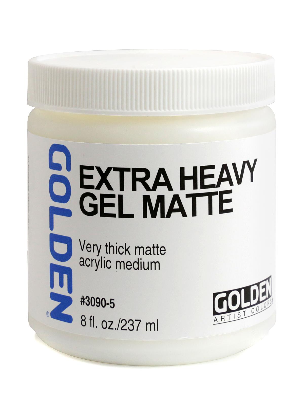 Gel Mediums extra heavy matte 8 oz.