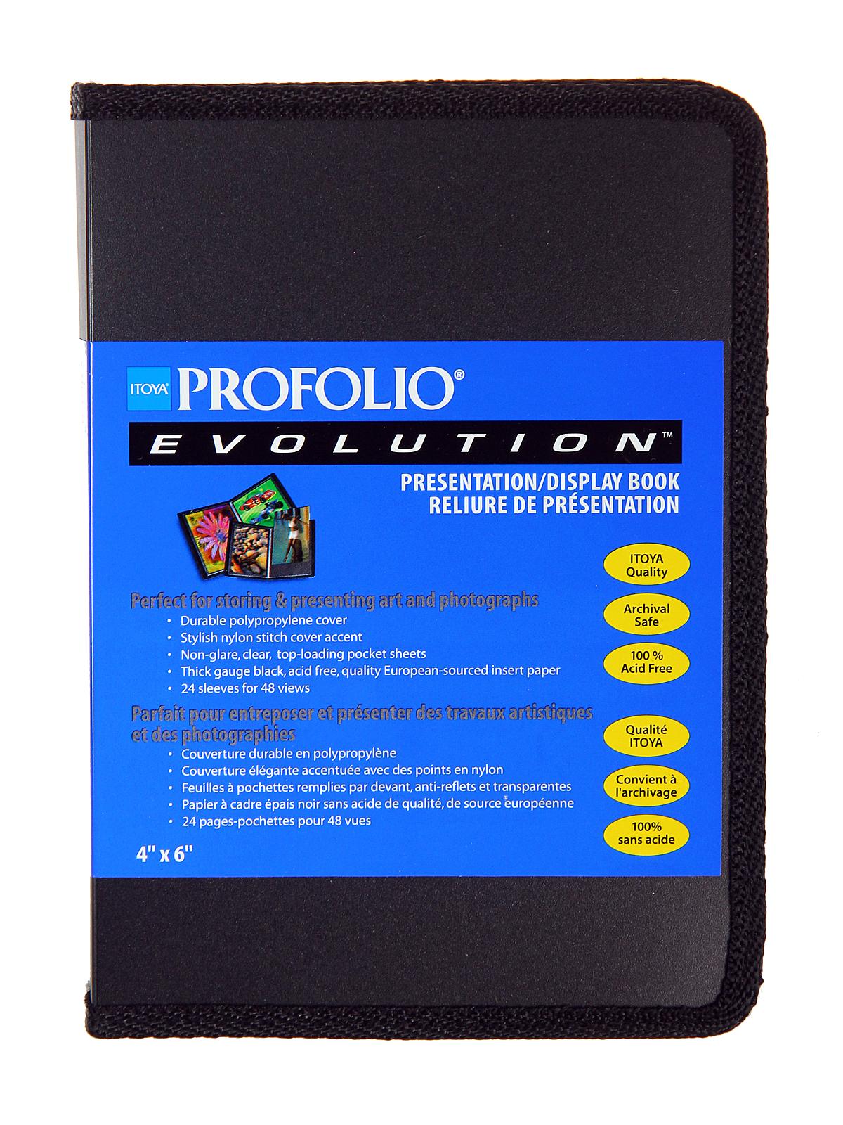 Art Profolio Evolution Presentation Display Book 4 in. x 6 in.