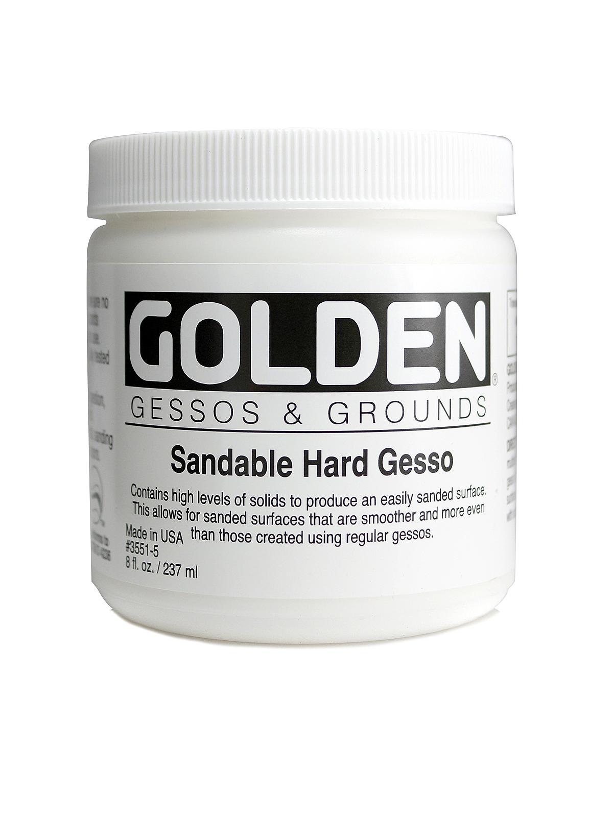 Sandable Hard Gesso 8 oz.
