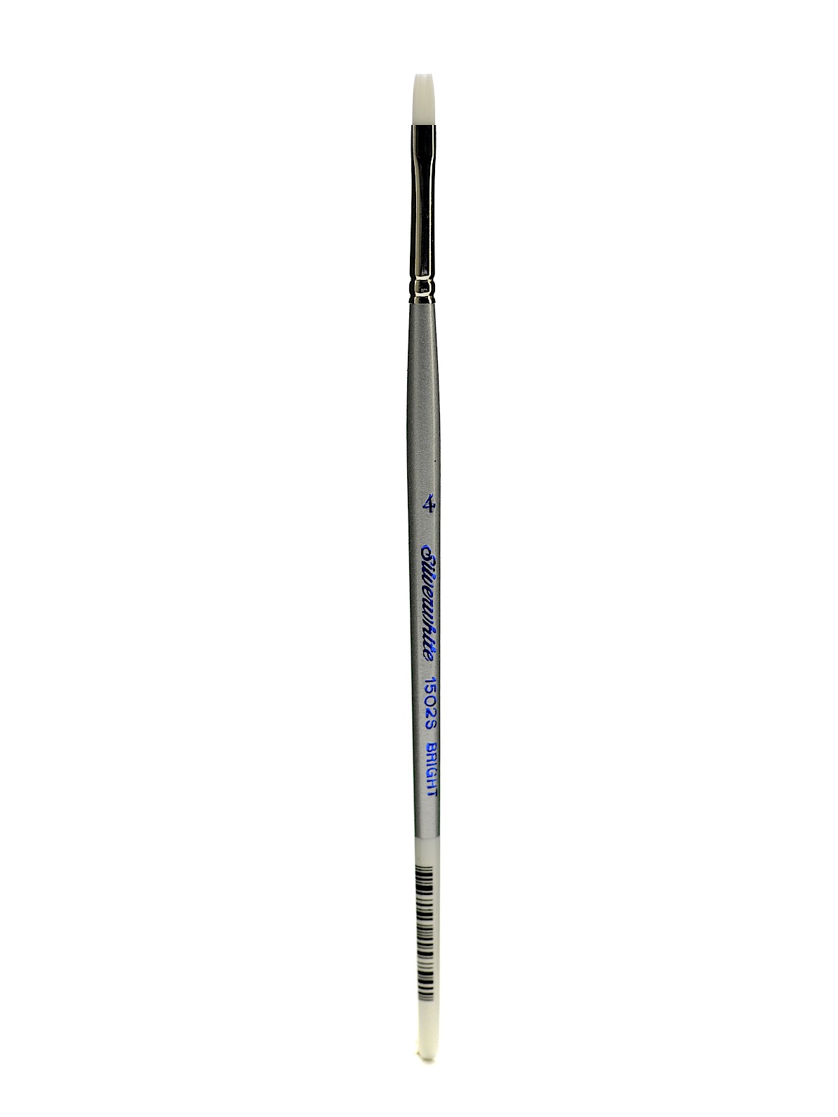 Silverwhite Series Synthetic Brushes Short Handle 4 bright