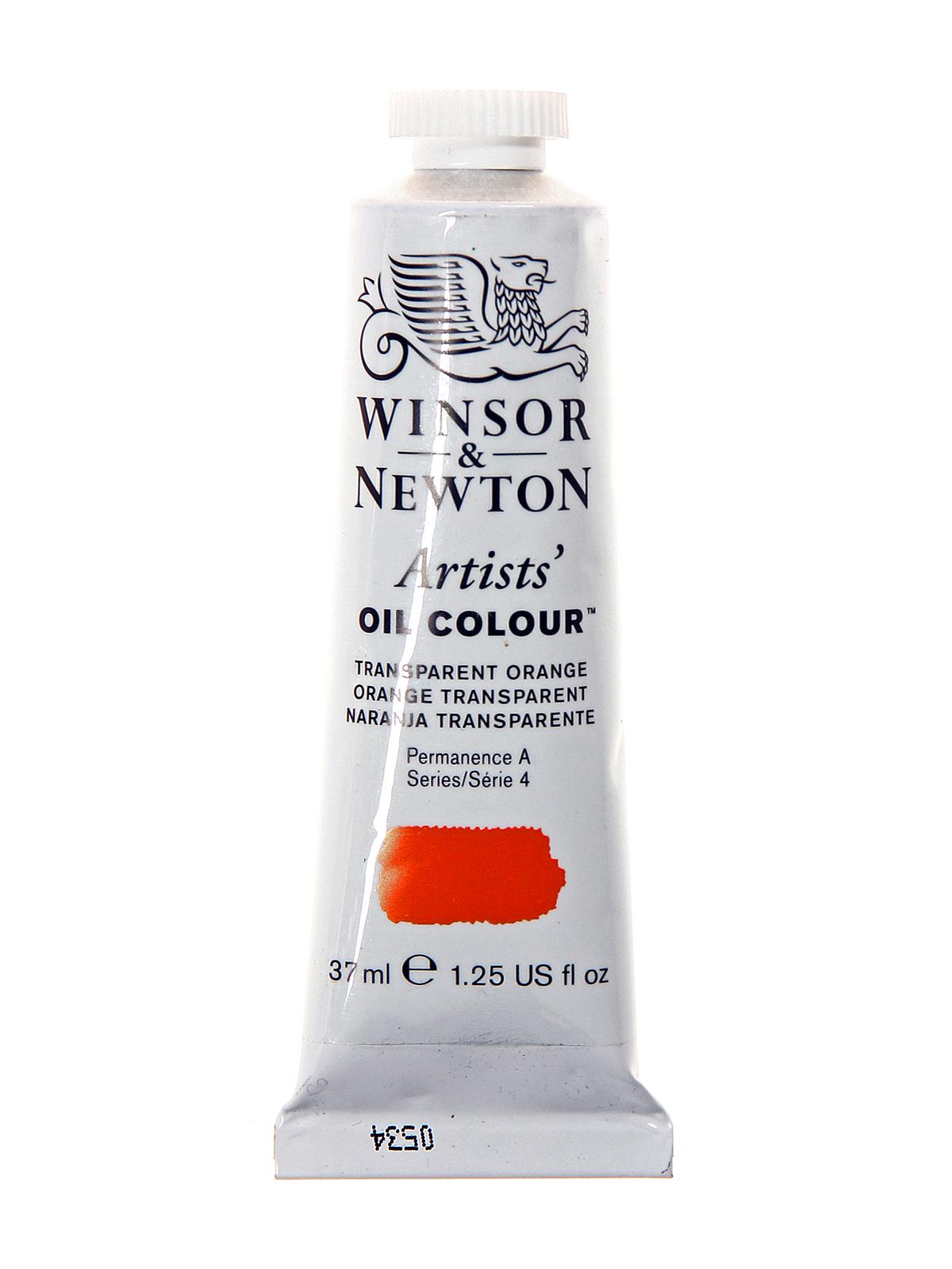 Artists' Oil Colours transparent orange 650 37 ml