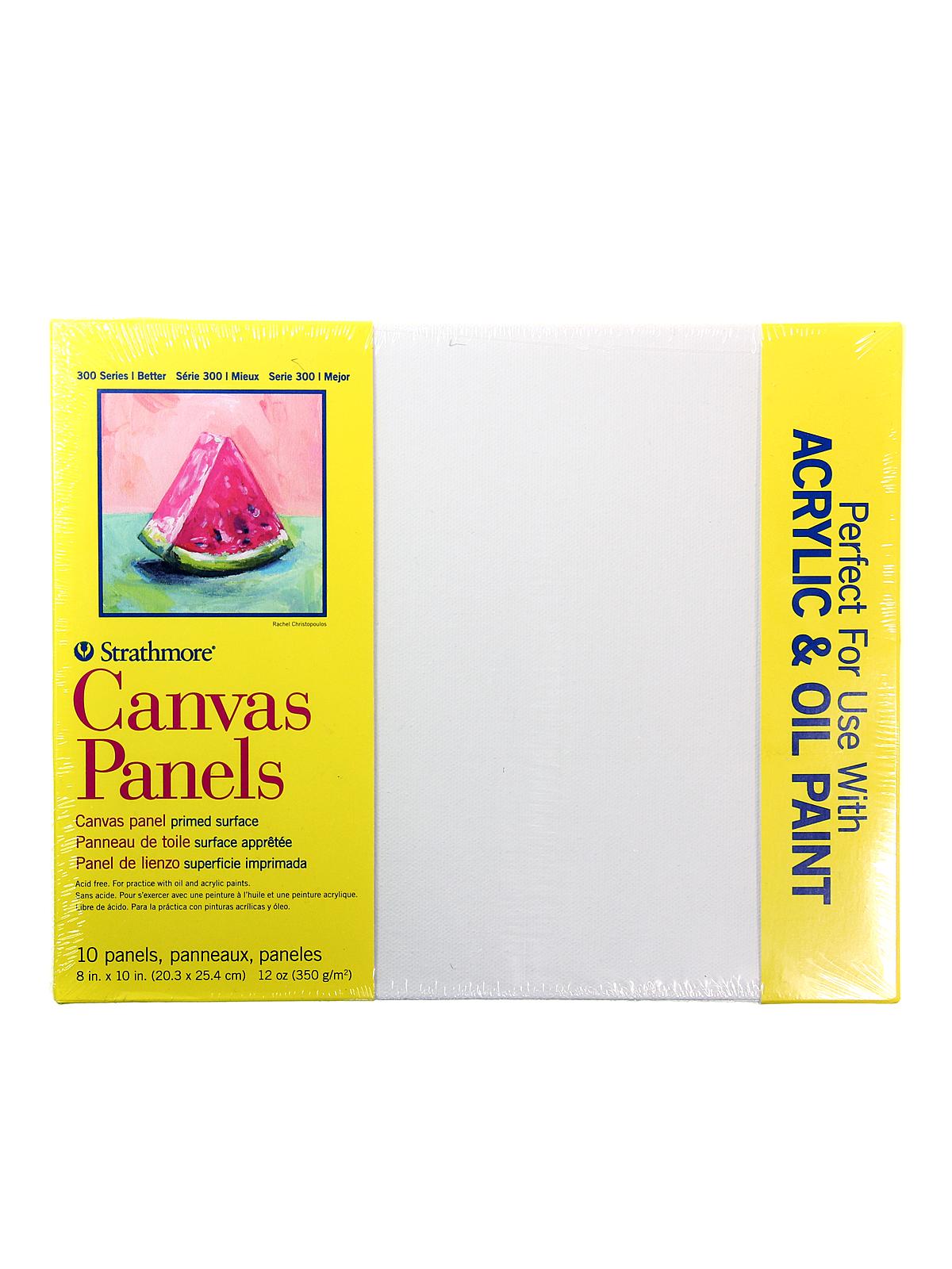 Canvas Panels 8 in. x 10 in. pack of 10