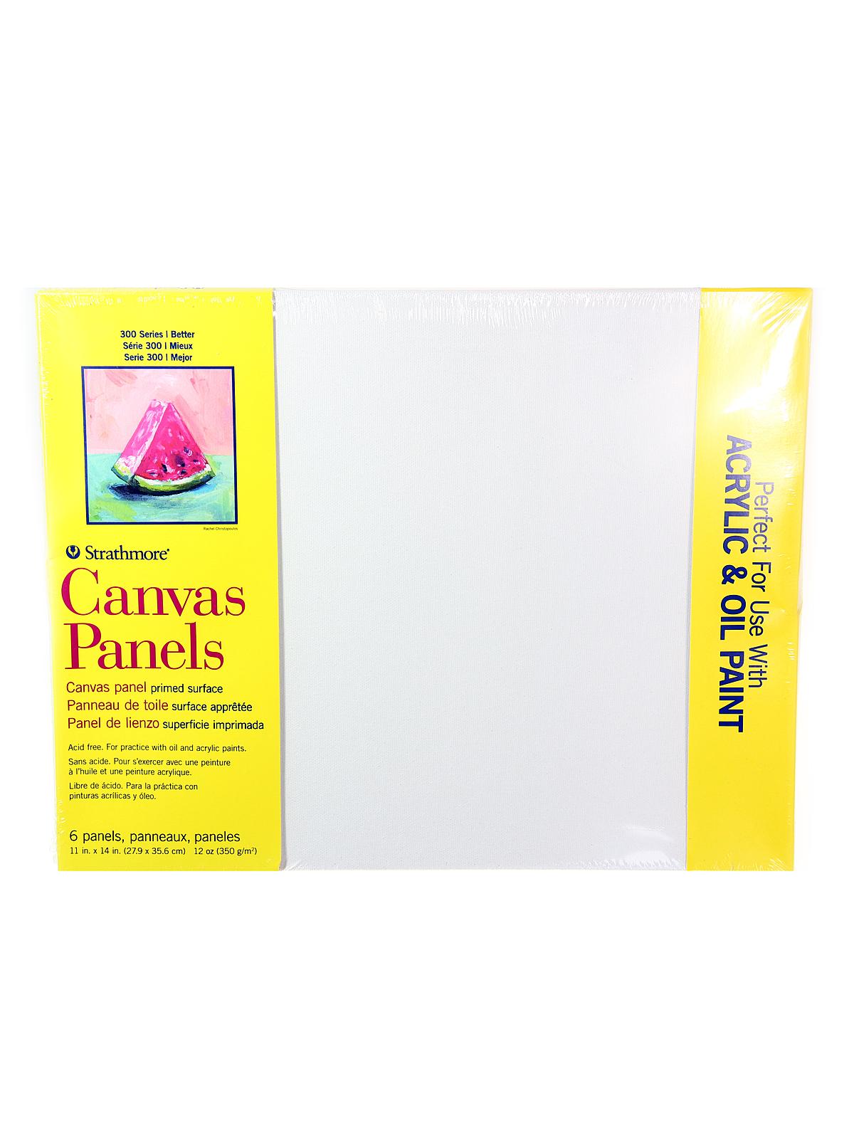 Canvas Panels 11 in. x 14 in. pack of 6