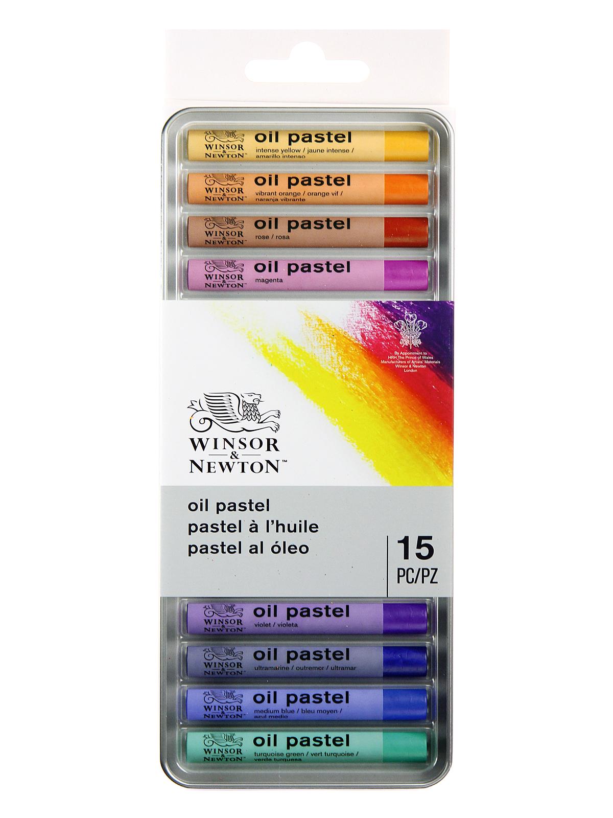 Oil Pastel Introduction to Fine Art Sets 15 colors