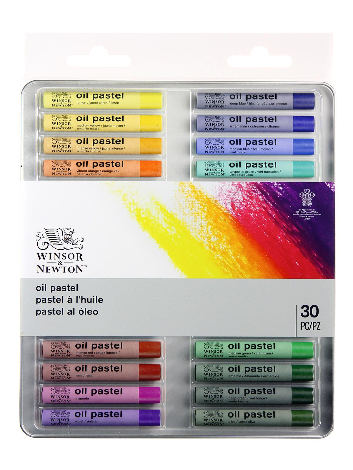Oil Pastel Introduction to Fine Art Sets 30 colors
