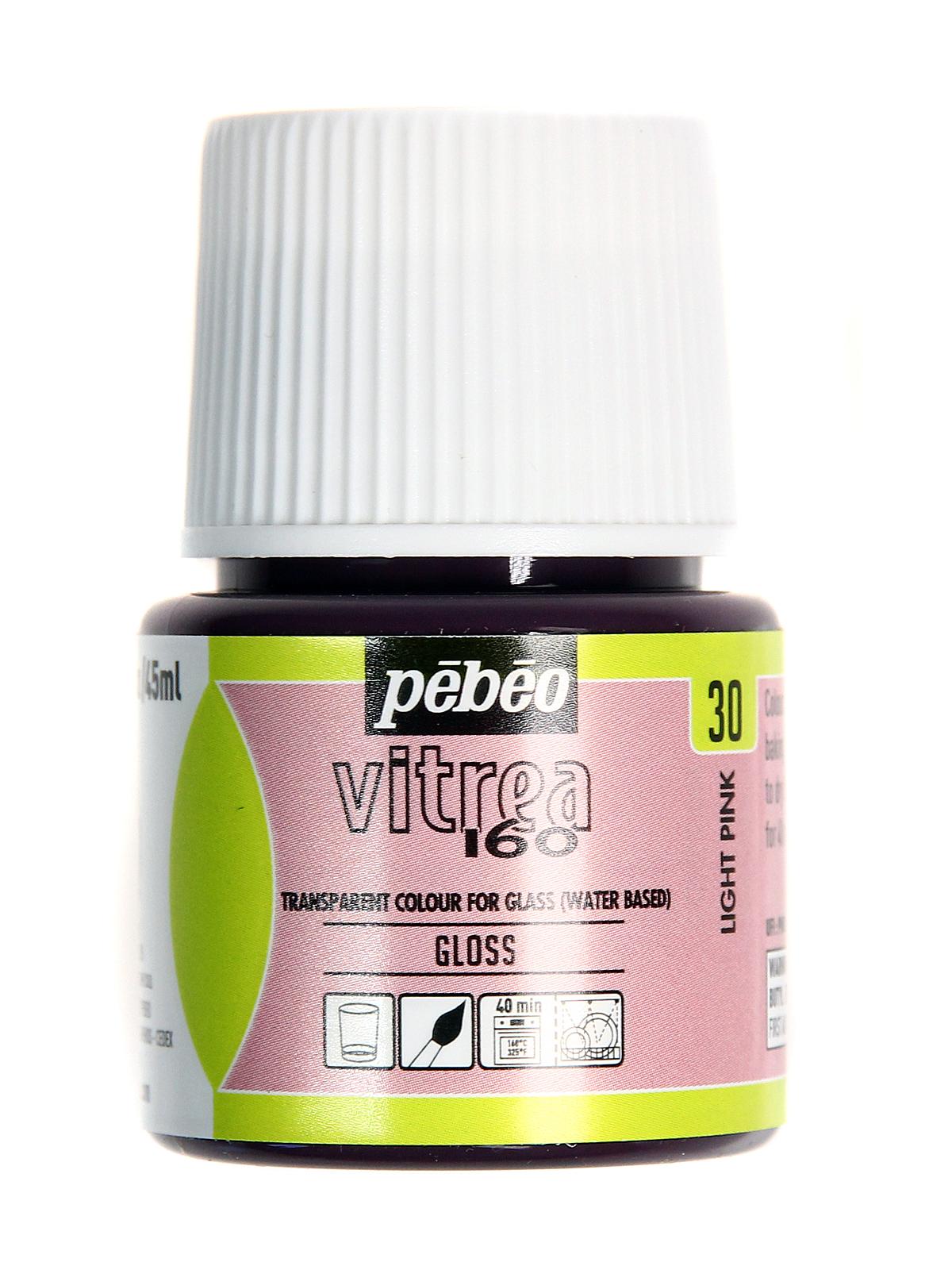 Vitrea 160 Glass Paint light pink gloss 45 ml