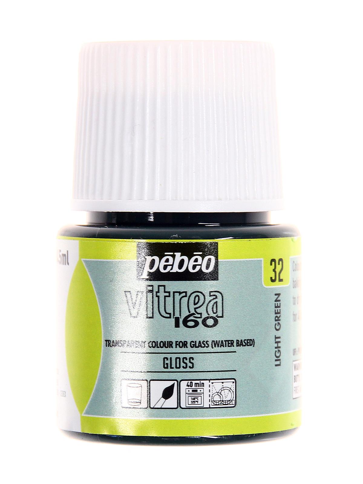 Vitrea 160 Glass Paint light green gloss 45 ml
