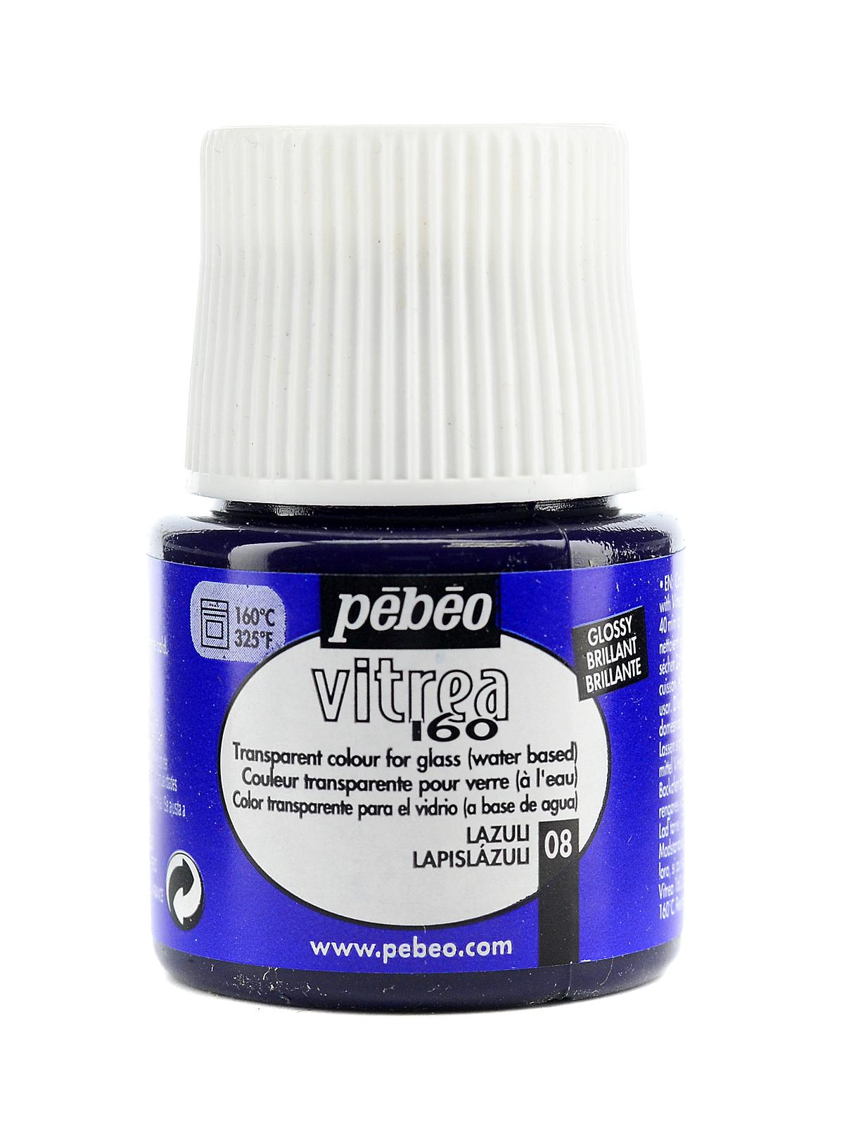 Vitrea 160 Glass Paint lazuli gloss 45 ml